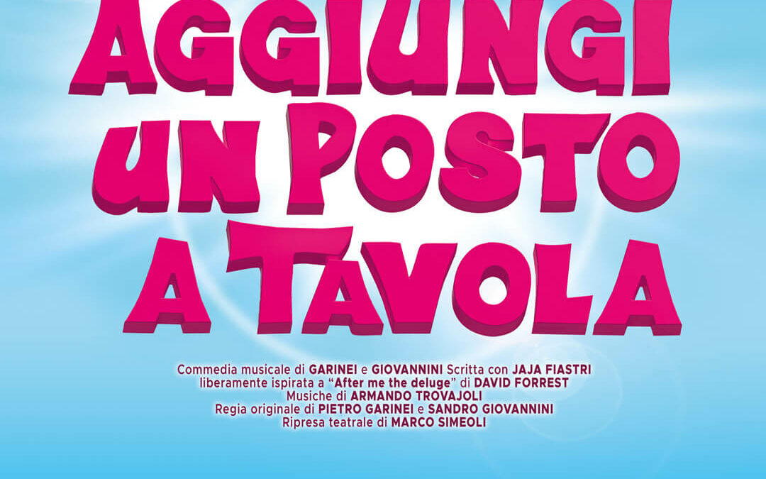 Aggiungi un posto a tavola
